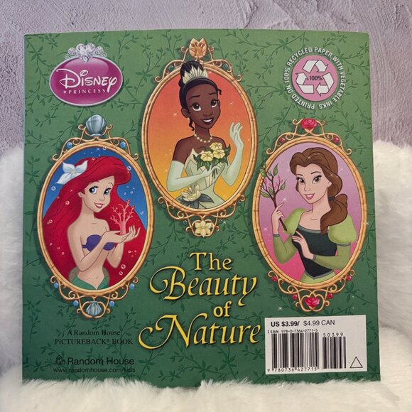 5 for $15 📕Disney Princess, The Beauty of Nature, Child Book (SKU: 138MI) - Picture 2 of 3